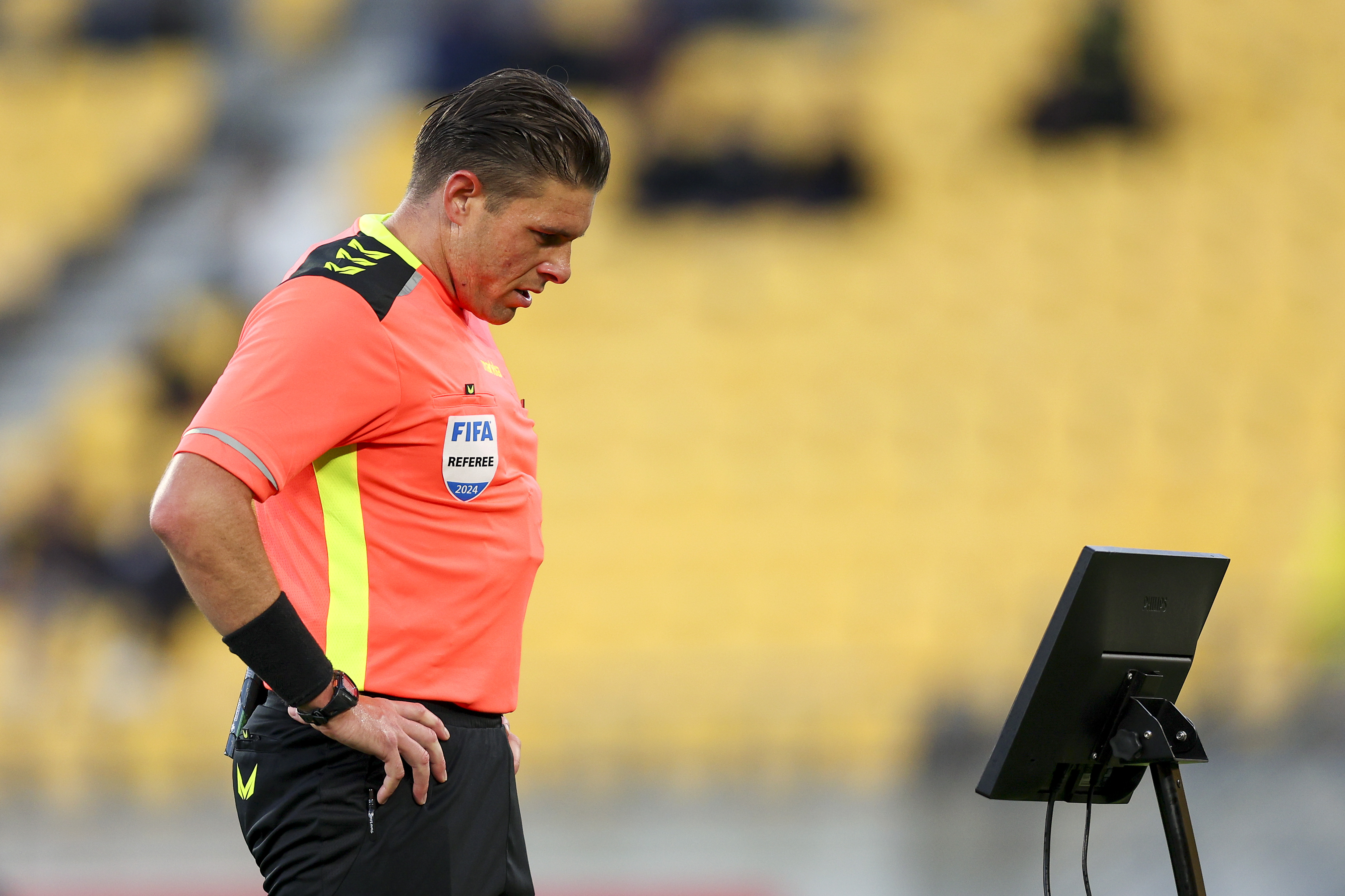 World Cup Referee Shaun Evans Accused of White Supremacist Gesture