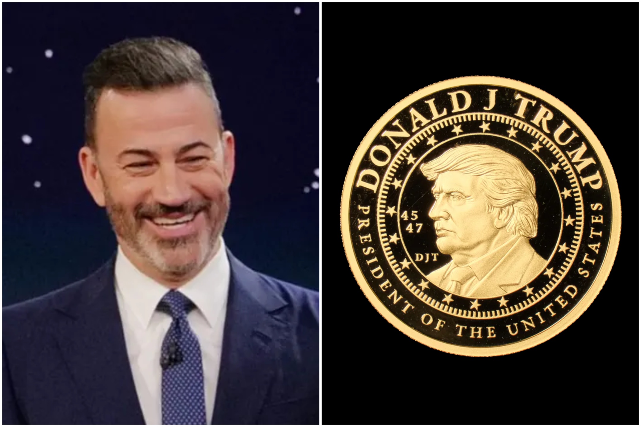 Jimmy Kimmel Mocks Donald Trump’s $12,000 UFC Commemorative Coin