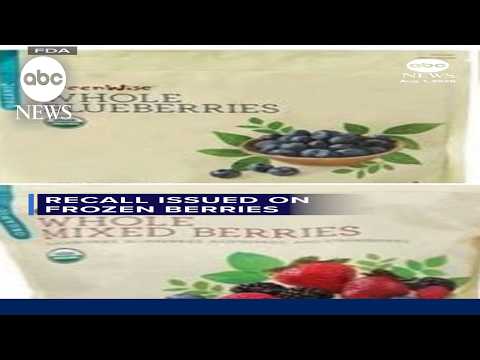 Frozen Berry Recall Issued August 2026: What Consumers Need to Know