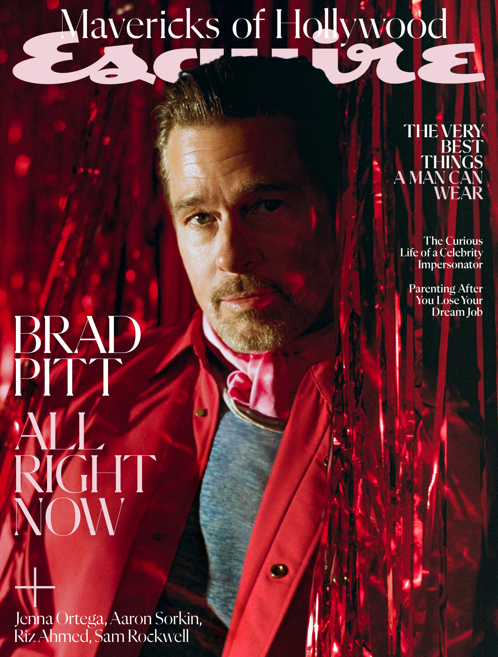 Brad Pitt Ends Seven-Year Sobriety, Reveals Past Suicidal Ideation in Esquire Interview