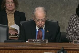 Senate Judiciary Committee Chairman Chuck Grassley opens the Sept. 23, 2026 hearing on women's sports where ICONS co-founder Kim Jones testified